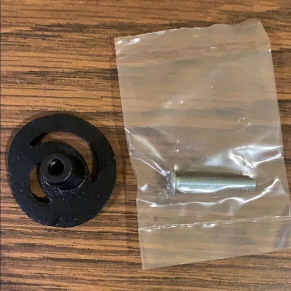 Black Swirl Metal Knobs - Picture 3 of 4